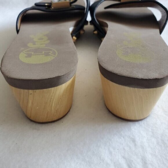 Flogg Malibu Leather Upper Clogs Size 5.5 - Picture 5 of 6